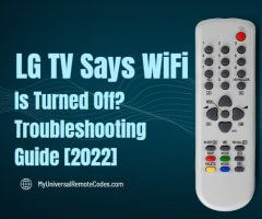 lg tv says wifi is turned off