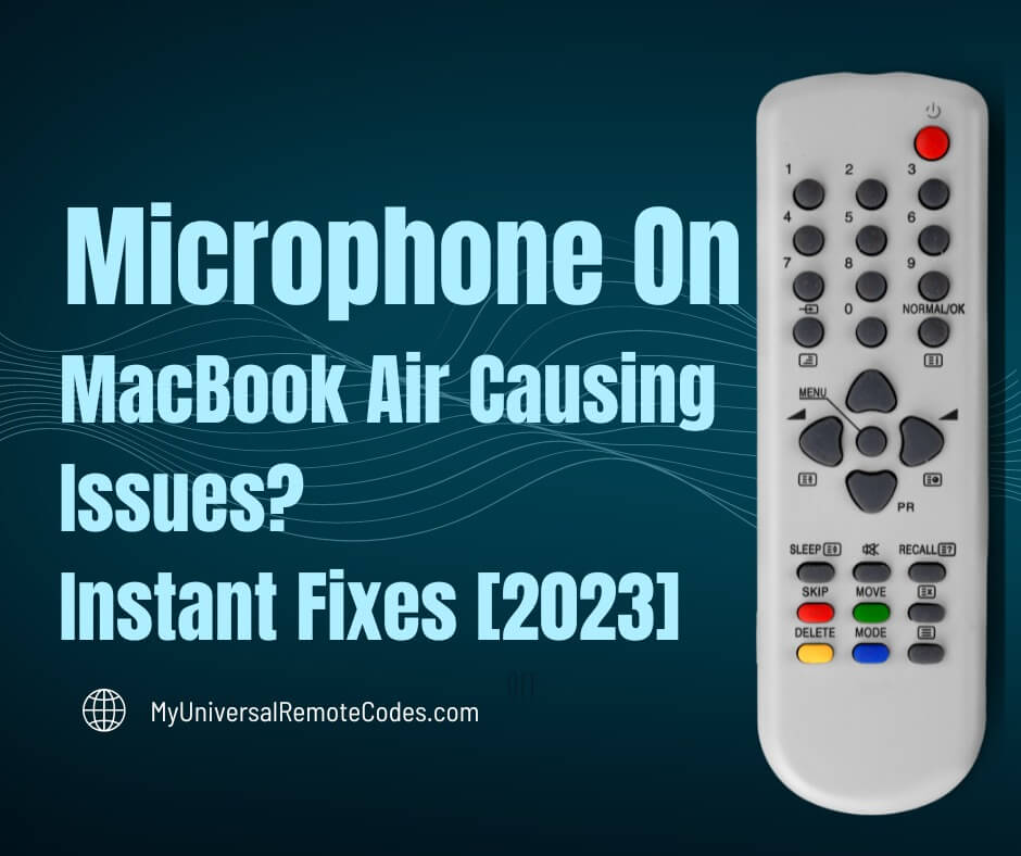 microphone on macbook air