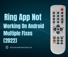 ring app not working on android