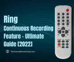 ring continuous recording