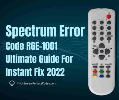 spectrum error code rge-1001