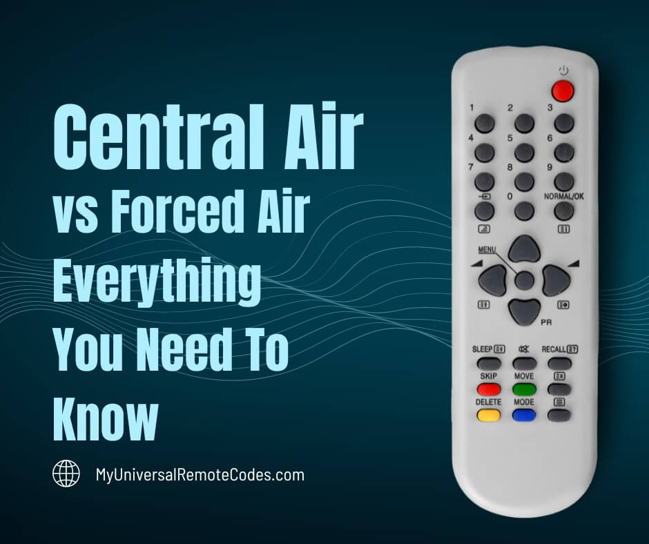 central air vs forced air