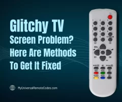 Glitchy TV Screen