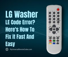 LG Washer LE Code