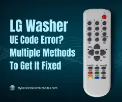 lg washer ue code