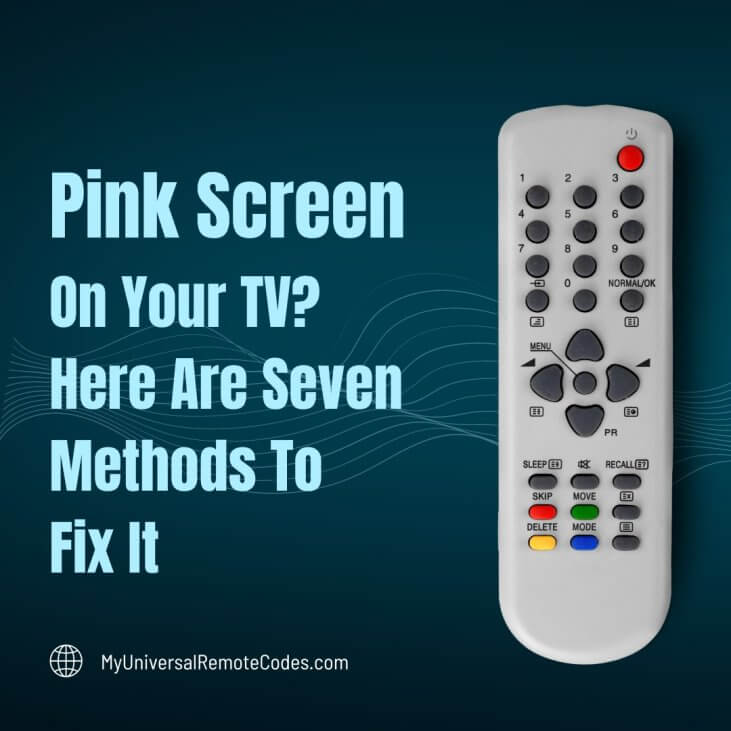 TVs My Universal Remote Tips And Codes