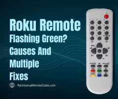 Roku Remote Flashing Green