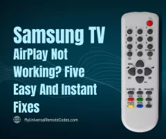 Samsung TV AirPlay Not Working