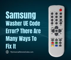 Samsung Washer UE Code