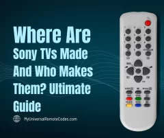 Where Are Sony TVs Made And Who Makes Them