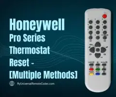 Honeywell Pro Series Thermostat Reset