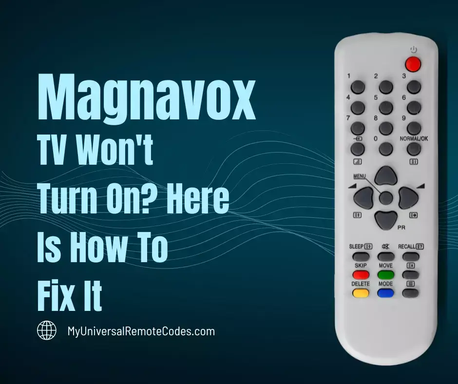 Magnavox TV Won’t Turn On