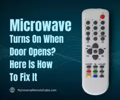 Microwave Turns On When Door Opens