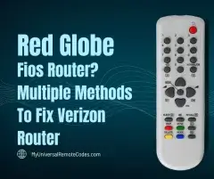 Red Globe Fios Router