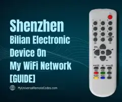 Shenzhen Bilian Electronic Device On My WiFi Network