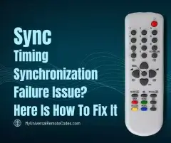 Sync Timing Synchronization Failure