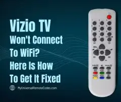 Vizio TV Won't Connect To WiFi