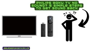 Philips Roku TV No Sound