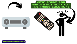 Vizio Sound Bar Remote Not Working