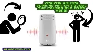 Verizon Router Blinking White